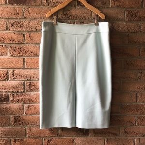 HUGO BOSS | Mint green size 14 pencil skirt